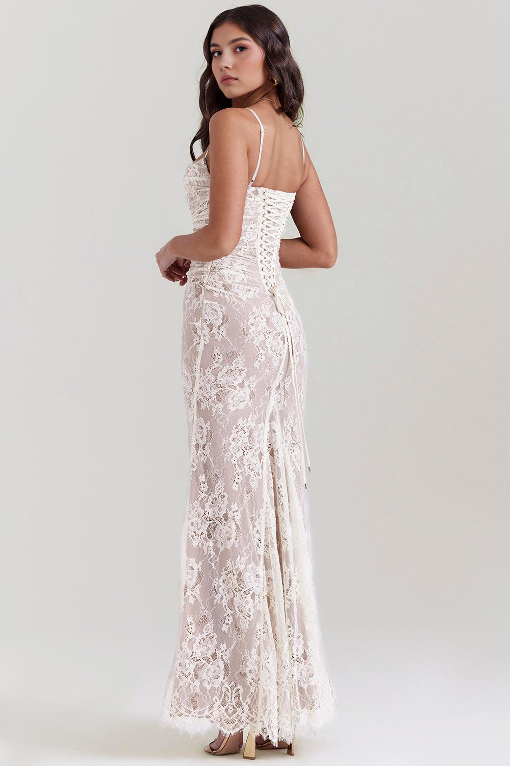 Elavita - CELESTE - Lace Maxi Dress