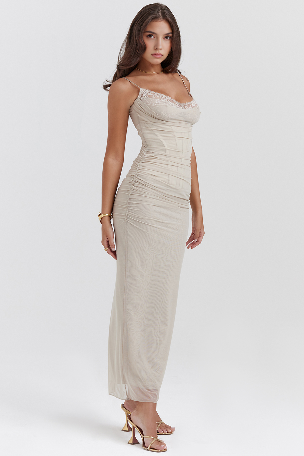 Elavita - AURELIA - Lace Mesh Dress