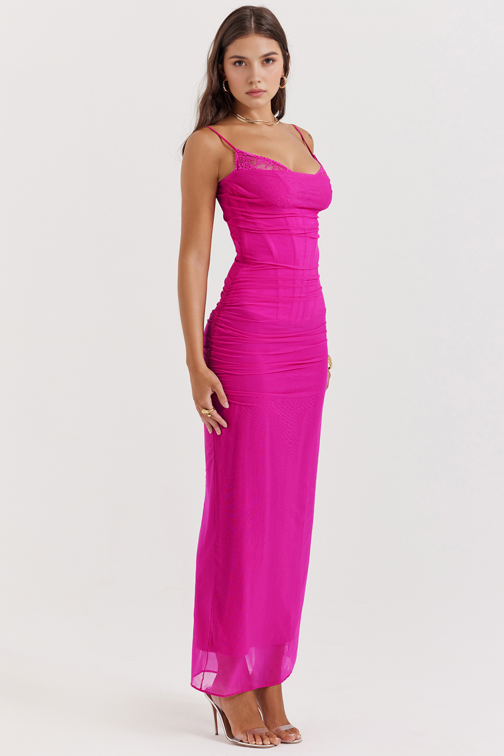 Elavita - AURELIA - Lace Mesh Dress
