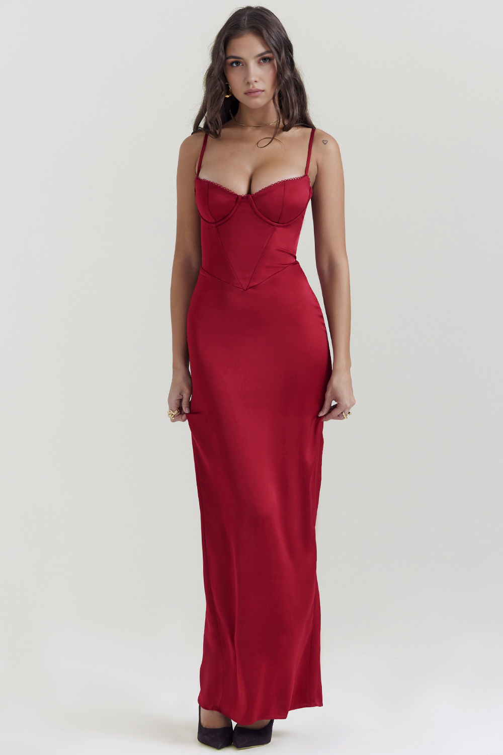Elavita - RUBINA - satin dress