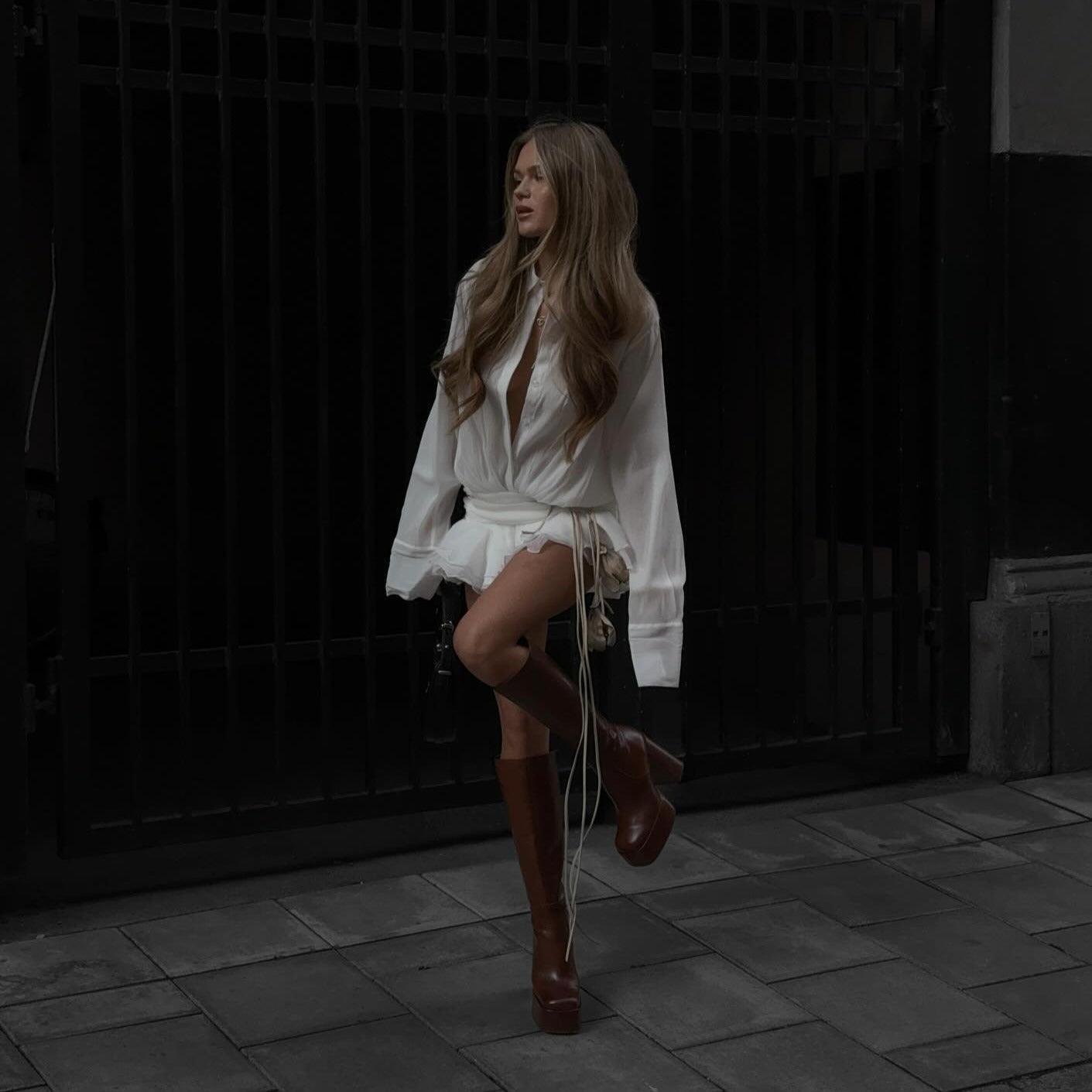 Elavita - Brynlee | Pleated mini dress