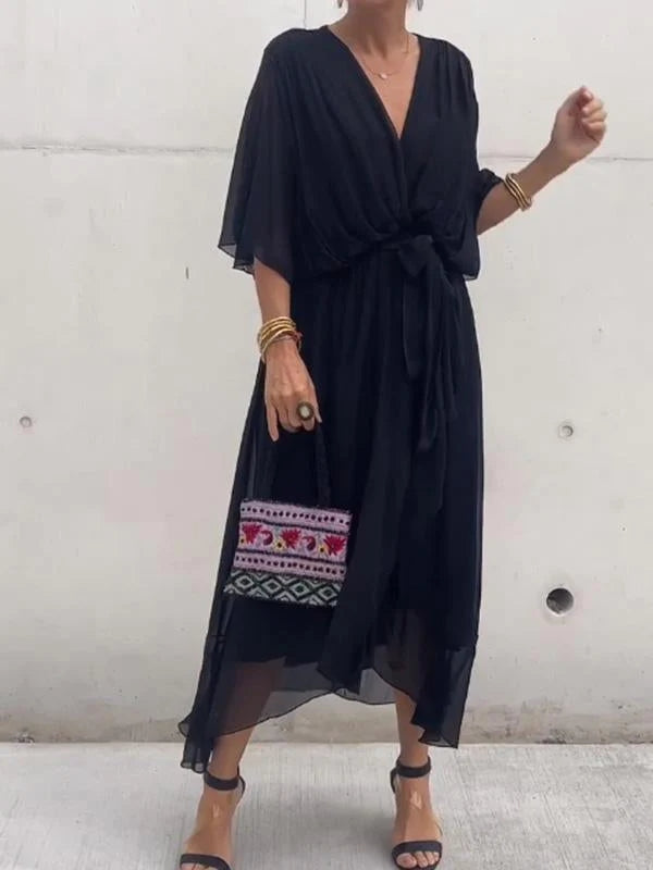 Elavita - Thyra - Elegant V-neck dress