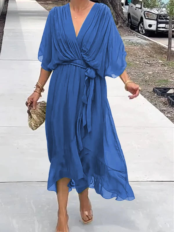 Elavita - Thyra - Elegant V-neck dress
