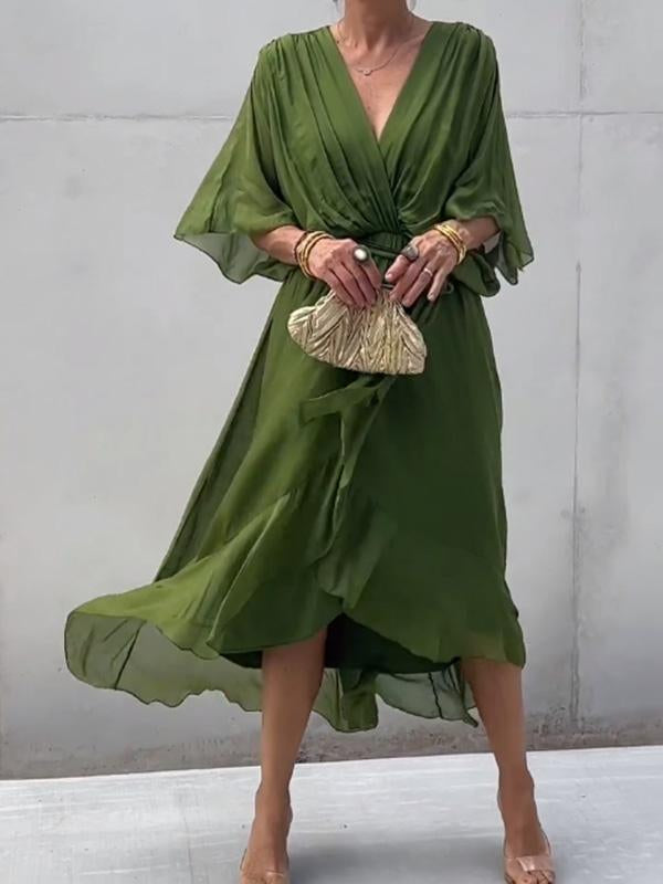 Elavita - Thyra - Elegant V-neck dress