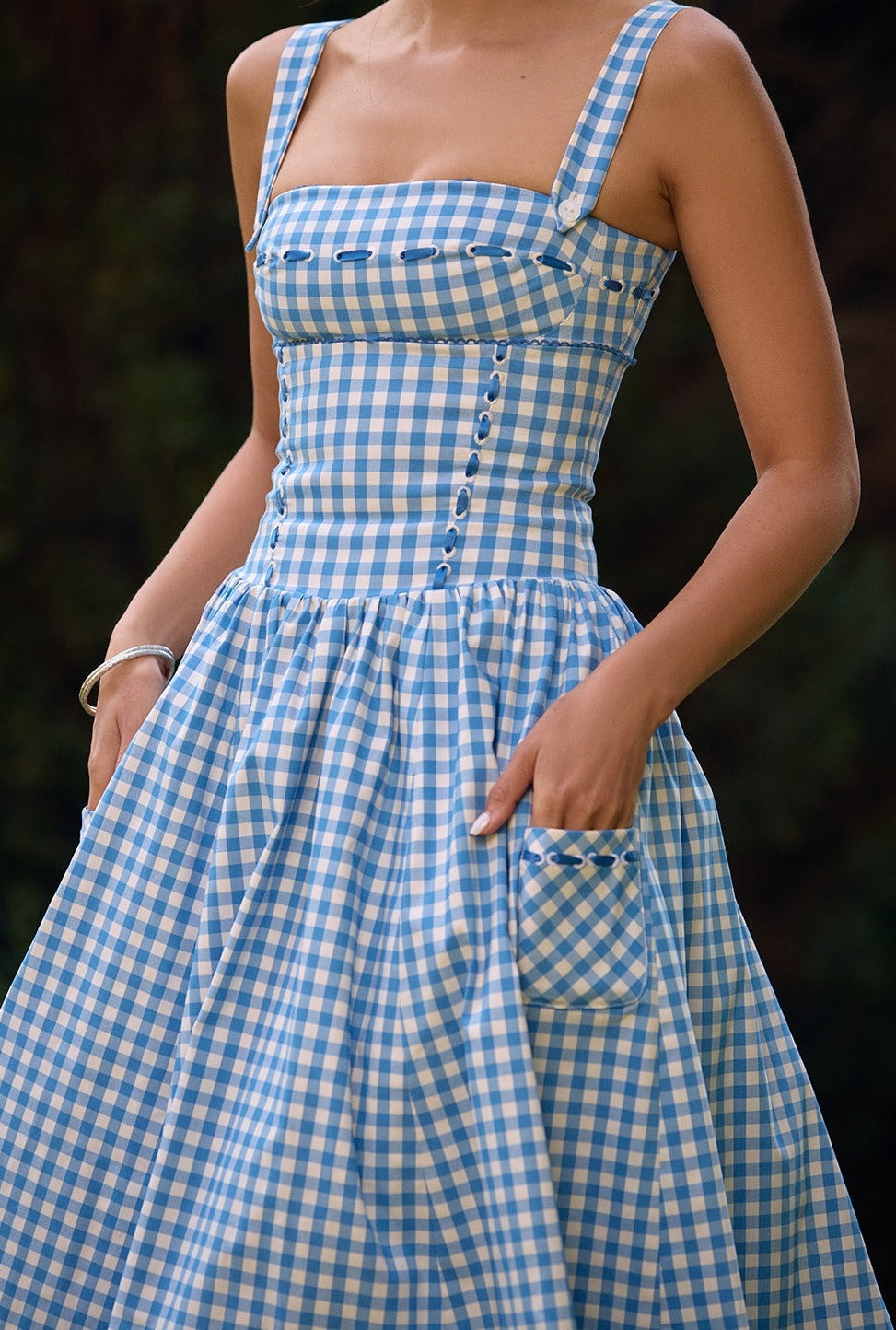 Elavita - Ariana | Sleeveless midi summer dress