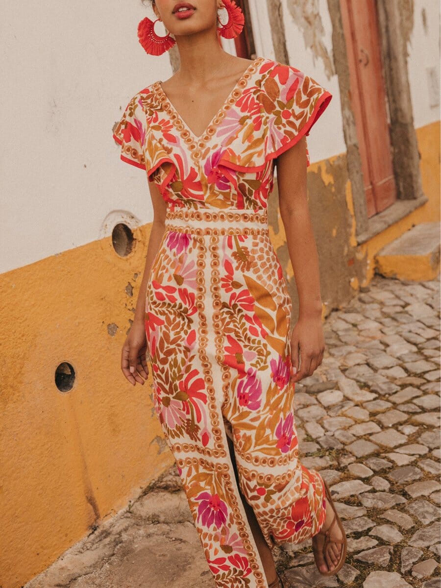 Elavita - Olivia - Colorful Maxi Dress