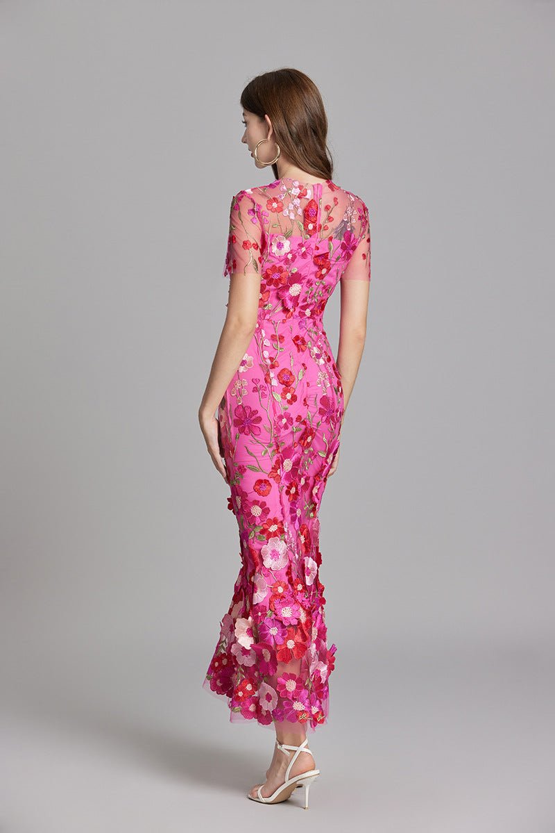 Elavita - Sophia - Elegant floral midi dress