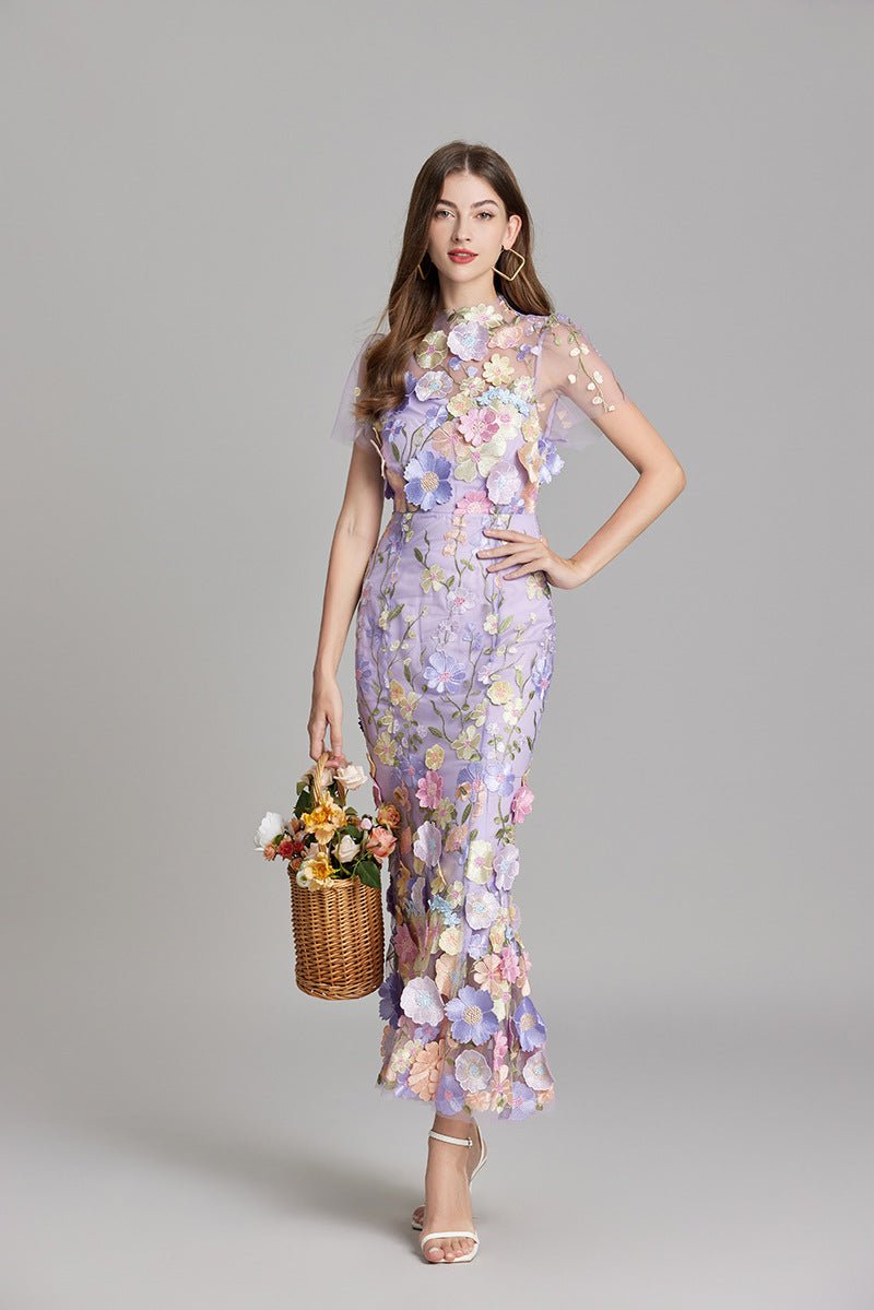 Elavita - Sophia - Elegant floral midi dress