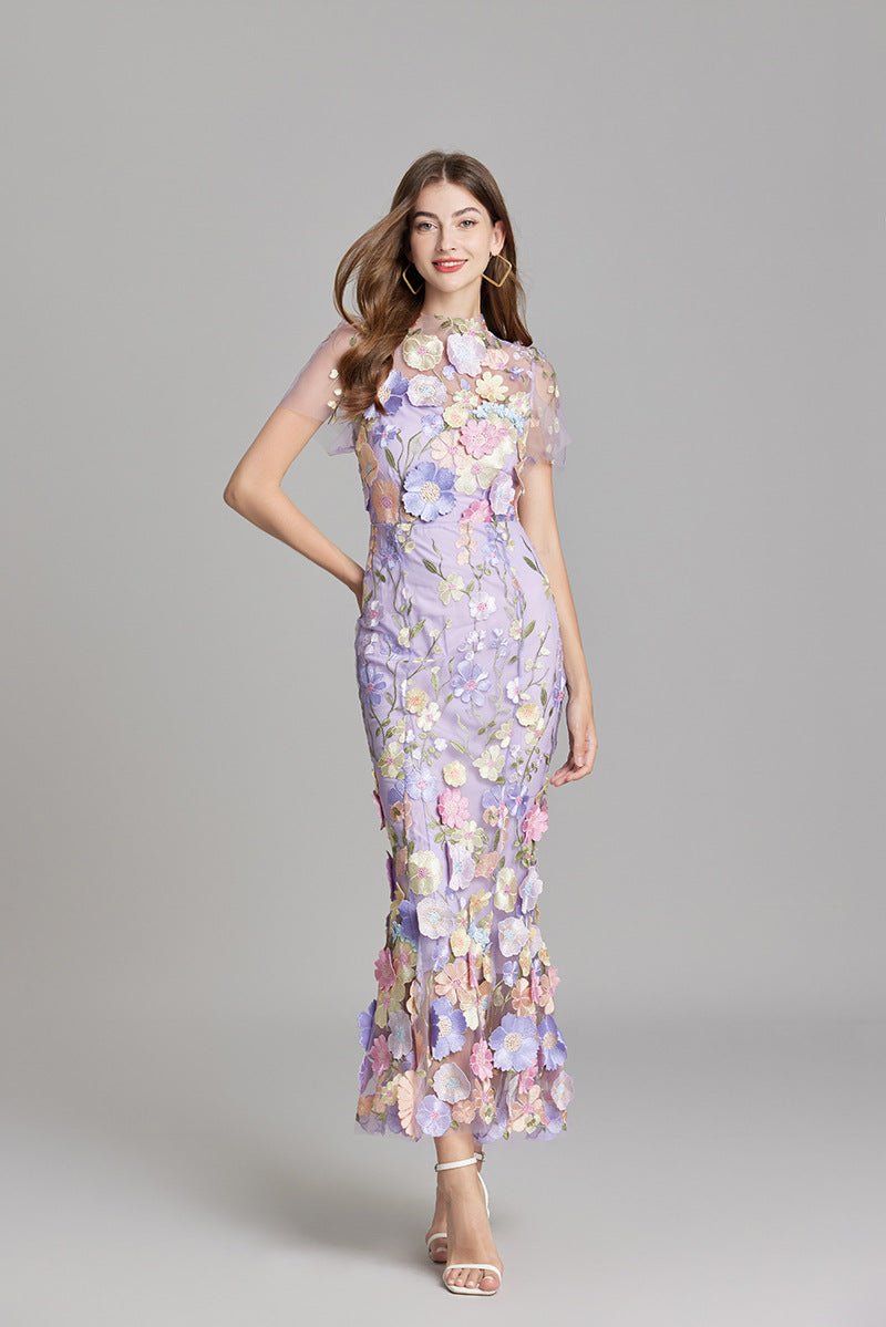 Elavita - Sophia - Elegant floral midi dress