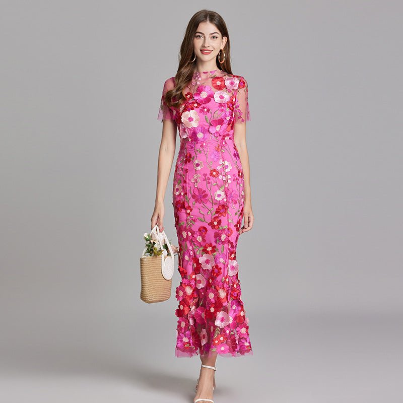 Elavita - Sophia - Elegant floral midi dress