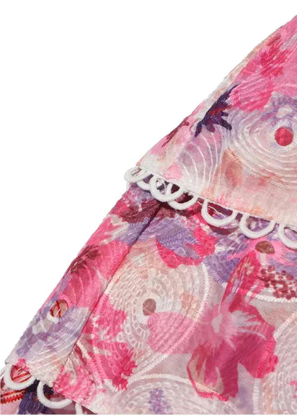 Elavita - Cecilia | Strapless floral dress
