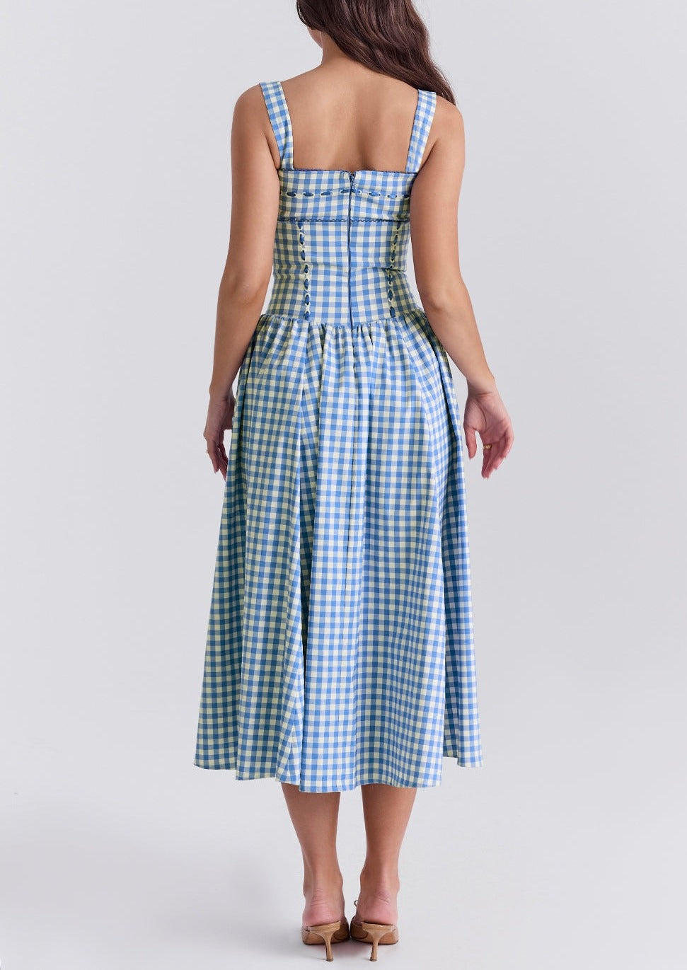 Elavita - Ariana | Sleeveless midi summer dress