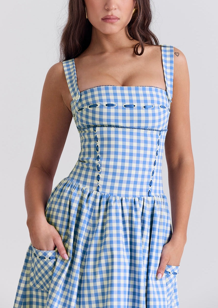 Elavita - Ariana | Sleeveless midi summer dress