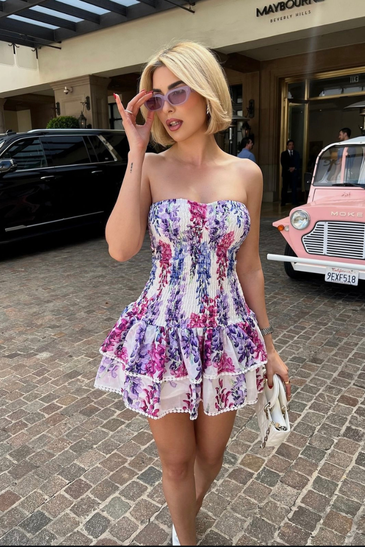 Elavita - Micah | Bubblegum Mini Dress