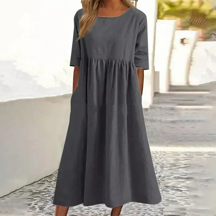 Elavita - Sophie - Linen and cotton dress