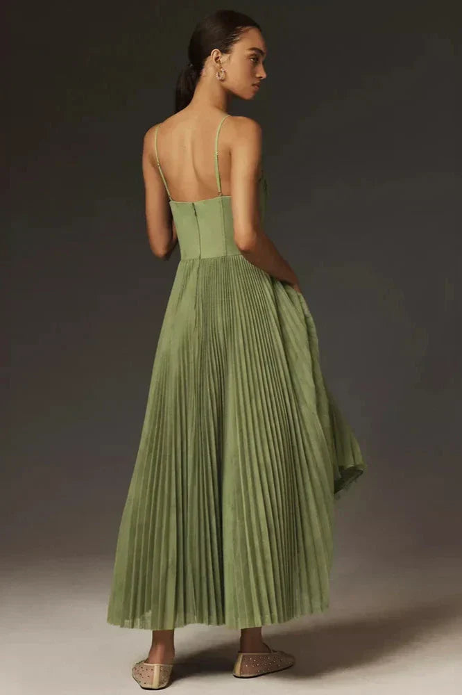 Elavita - Isabella | Pleated tulle midi dress