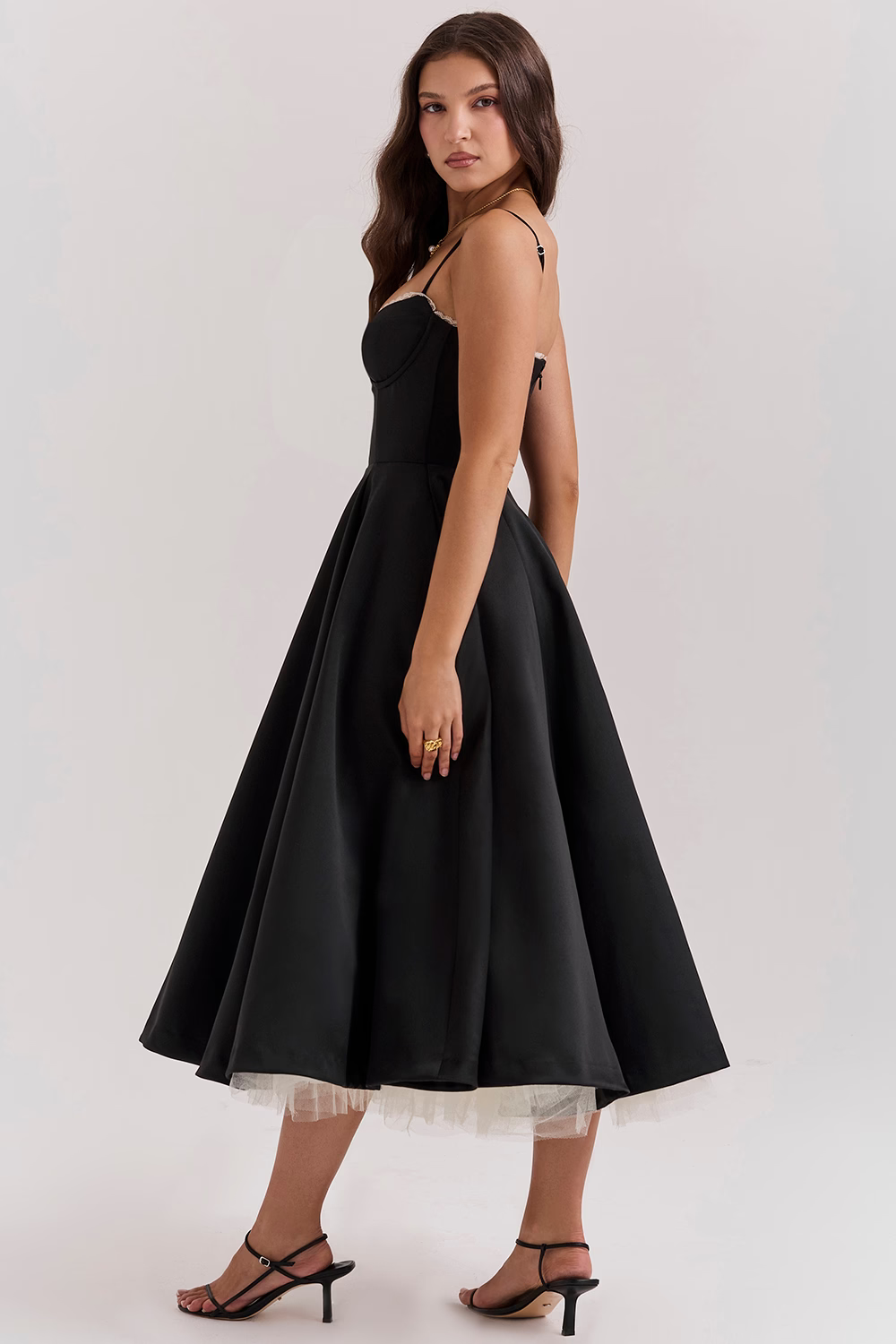 Elavita - Luce - satin midi dress