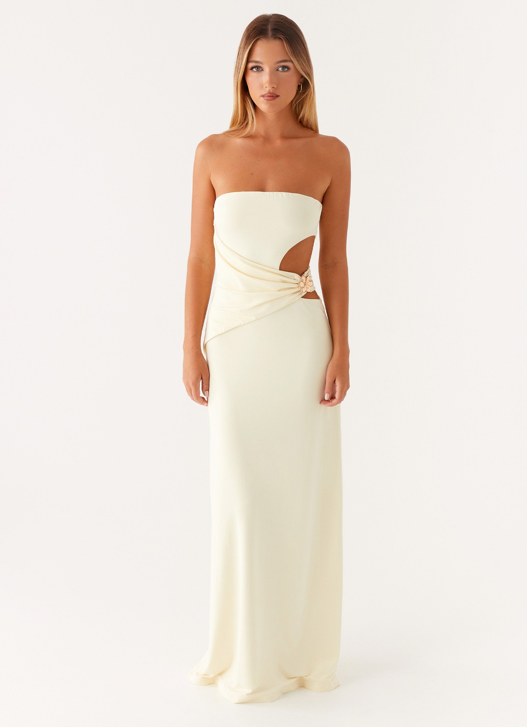 Elavita - Anetta - Yellow maxi dress