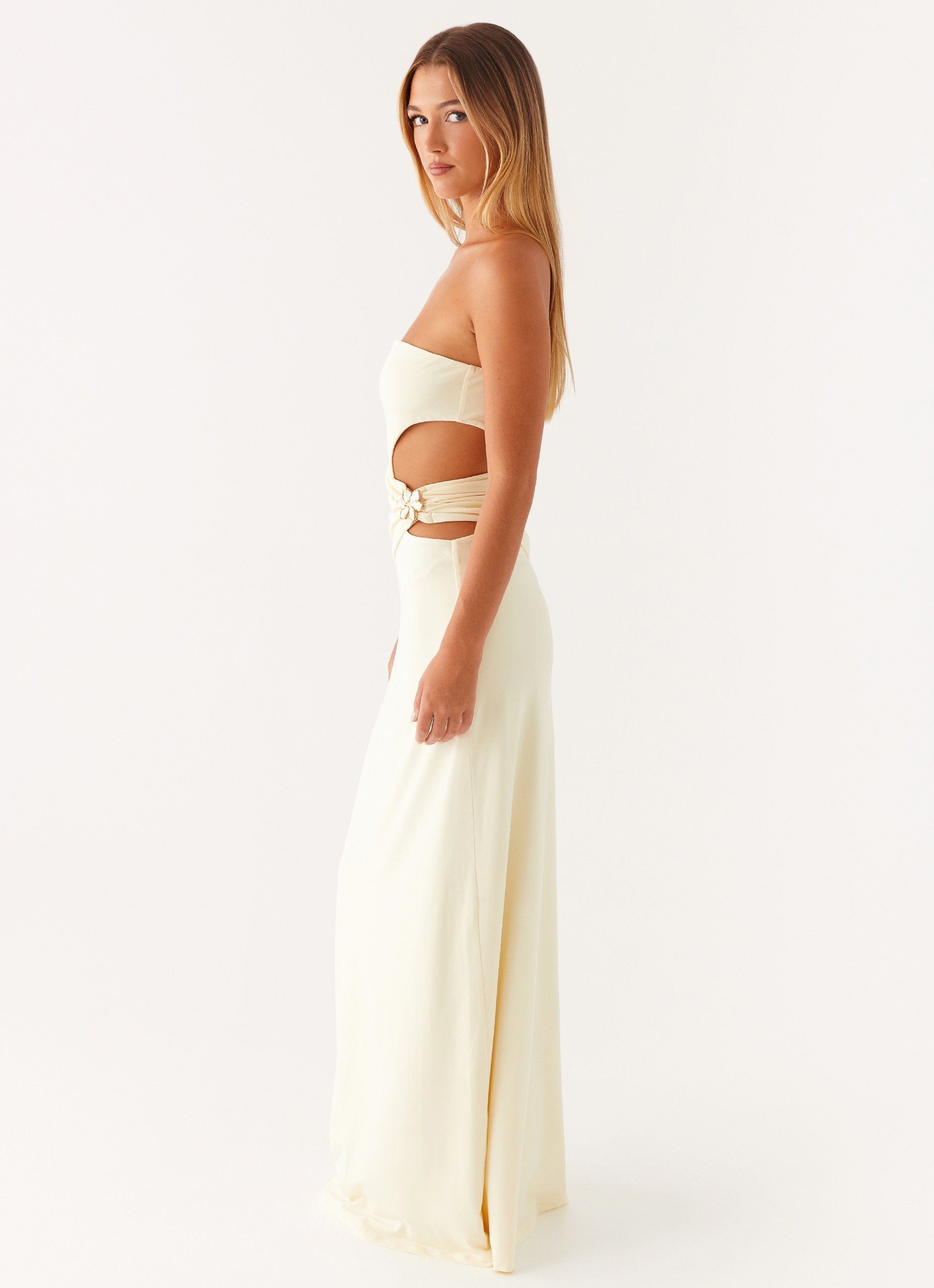 Elavita - Anetta - Yellow maxi dress