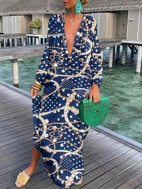 Elavita - Bea - Deep V-neck dress