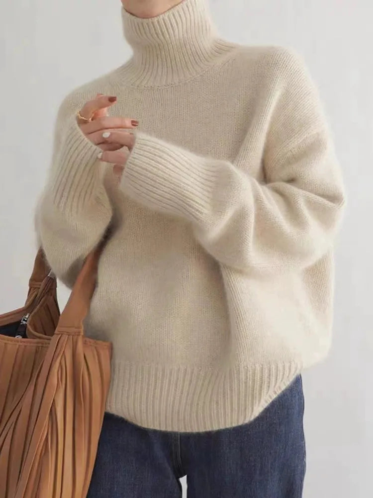 Elavita - Marie - cashmere turtleneck sweater