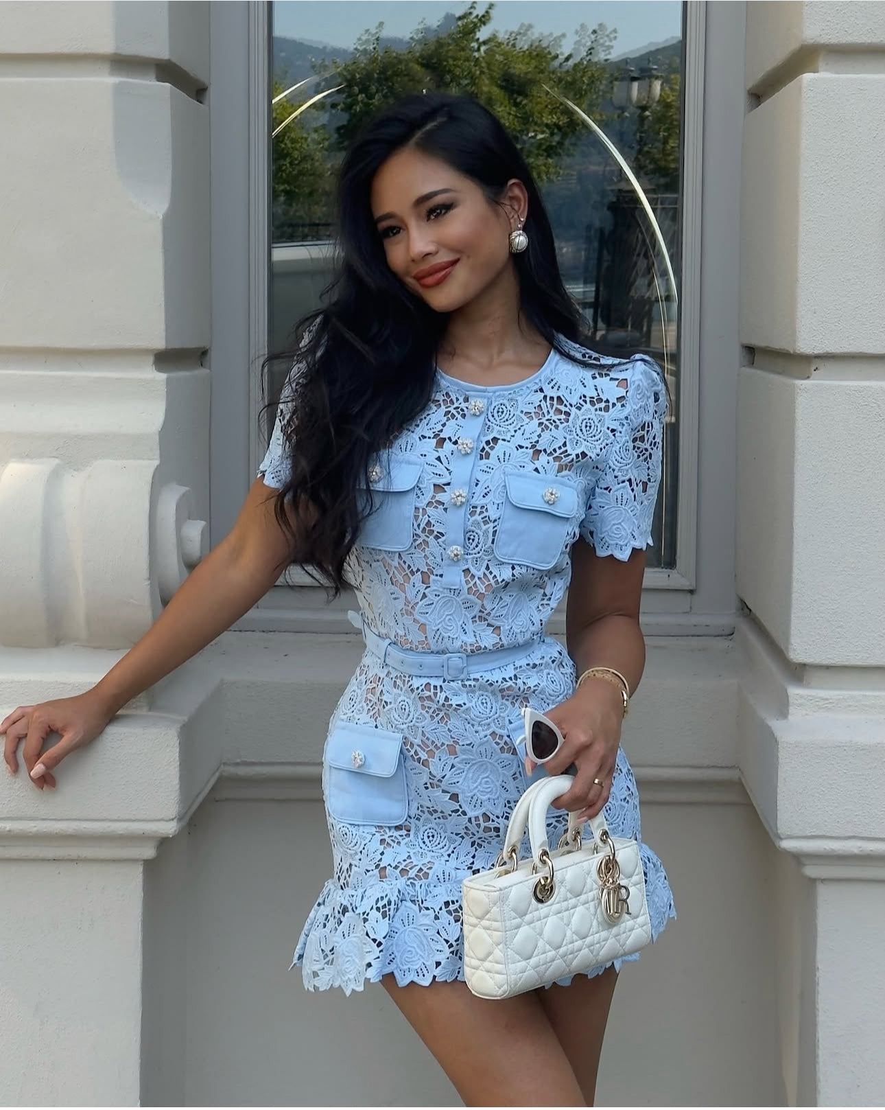 Elavita - Brianna | Lace mini dress