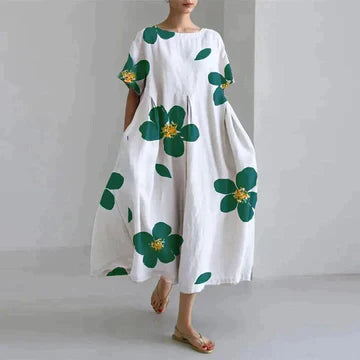 Elavita - Calliope - Elegant dress with floral pattern