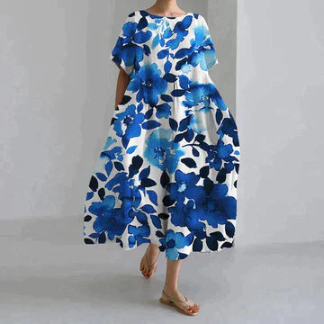 Elavita - Calliope - Elegant dress with floral pattern