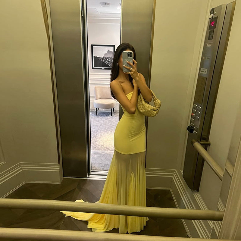 Elavita - Ayana - Slim bustier maxi dress