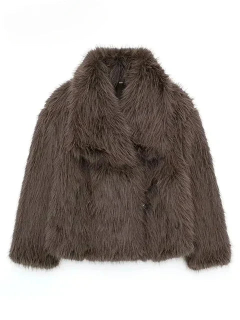 Elavita - Aurora Luxe faux fur coat