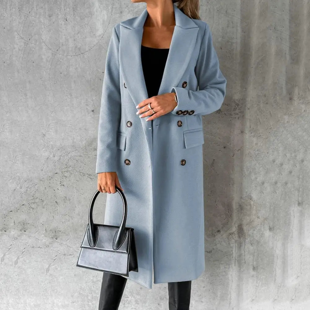 Elavita - Aurelia – Luxurious wool trench coat