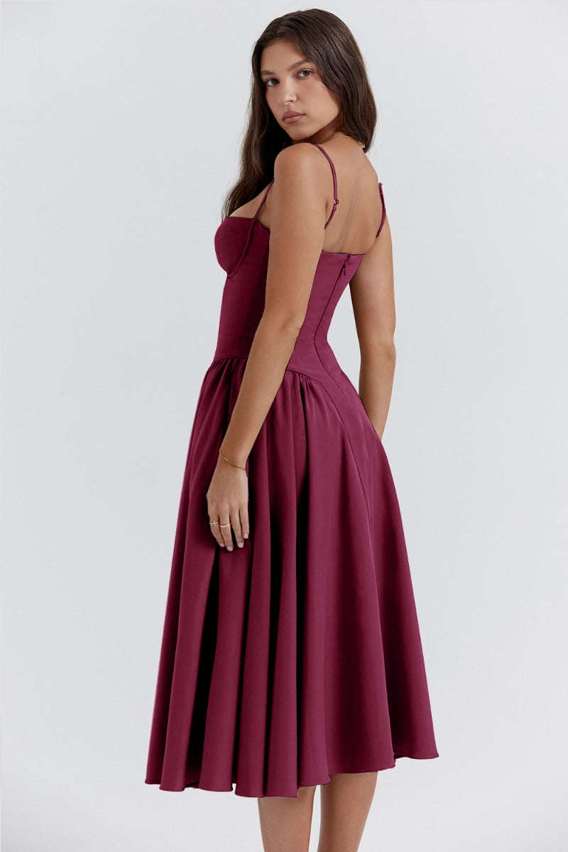 Elavita - Nina - Sleeveless corset midi dress