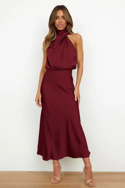 Elavita - Benthe - Off-shoulder midi dress