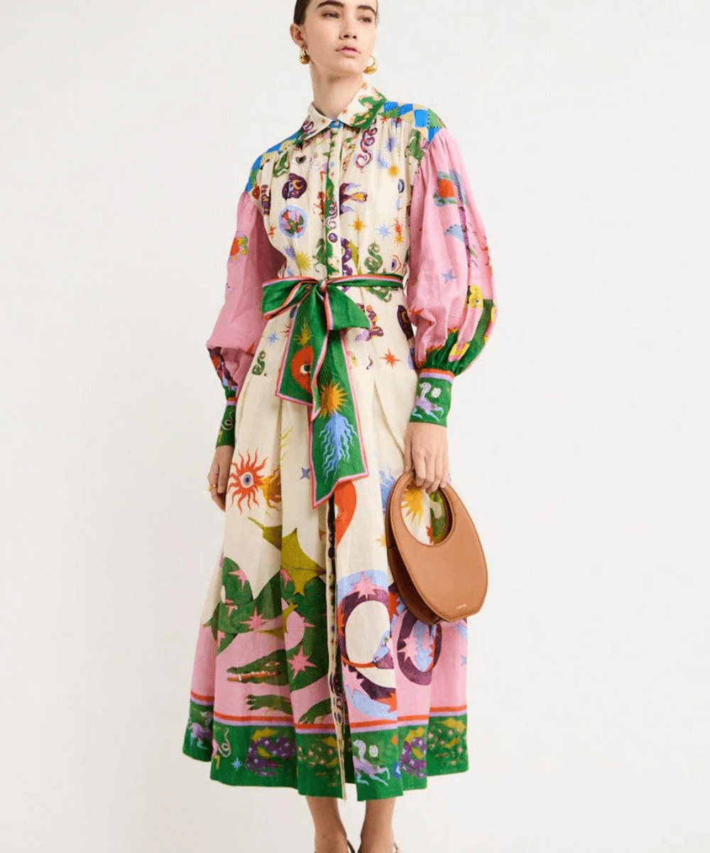 Elavita - Dorthe - Elegant Italian maxi dress.