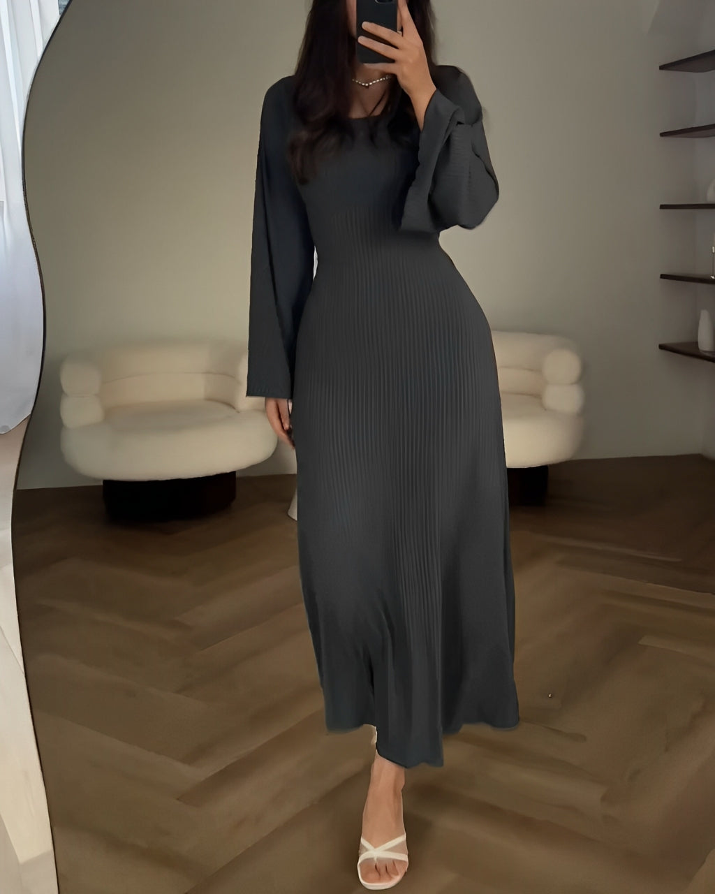 Elavita - Aiah - Elegant knitted maxi dress