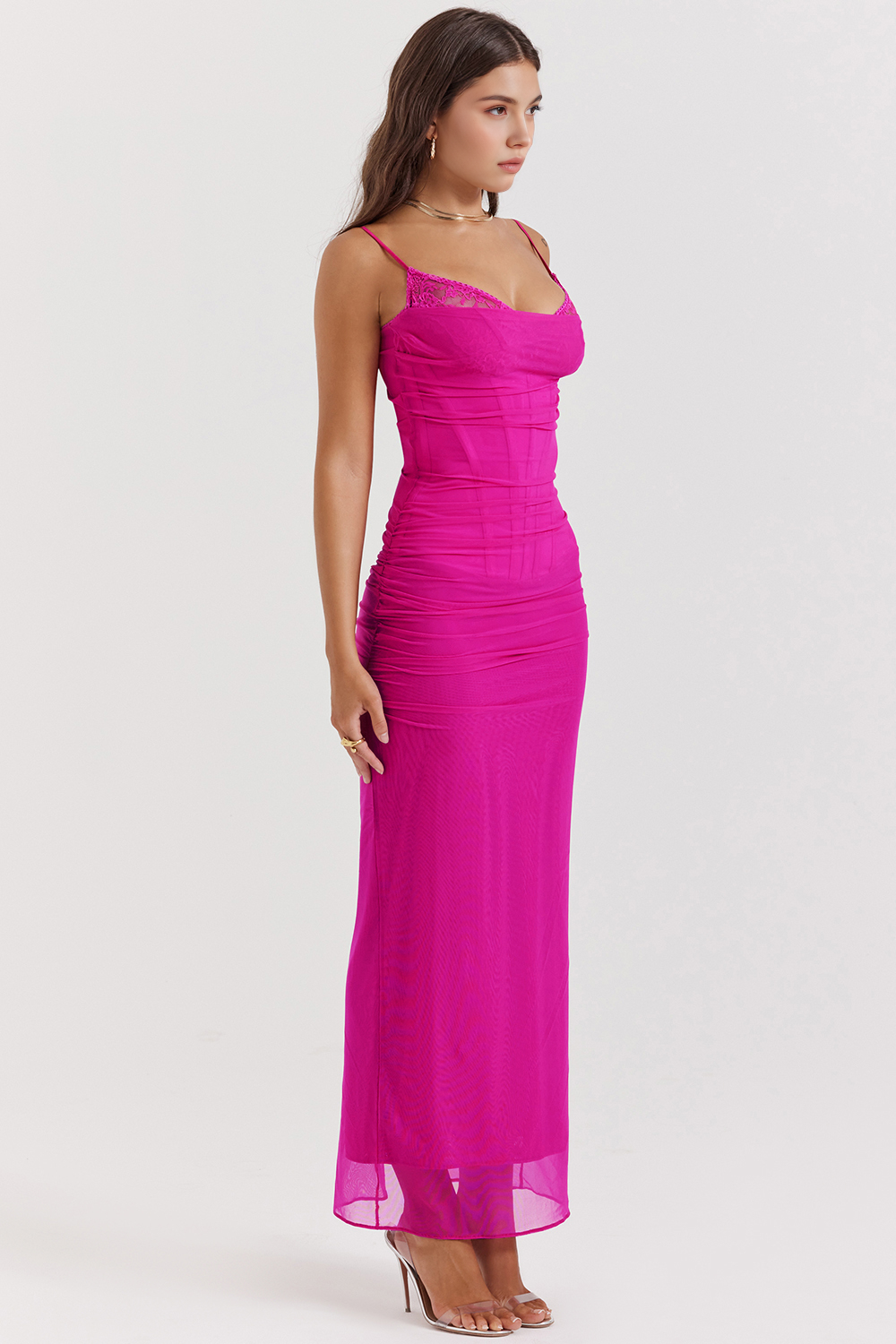 Elavita - AURELIA - Lace Mesh Dress