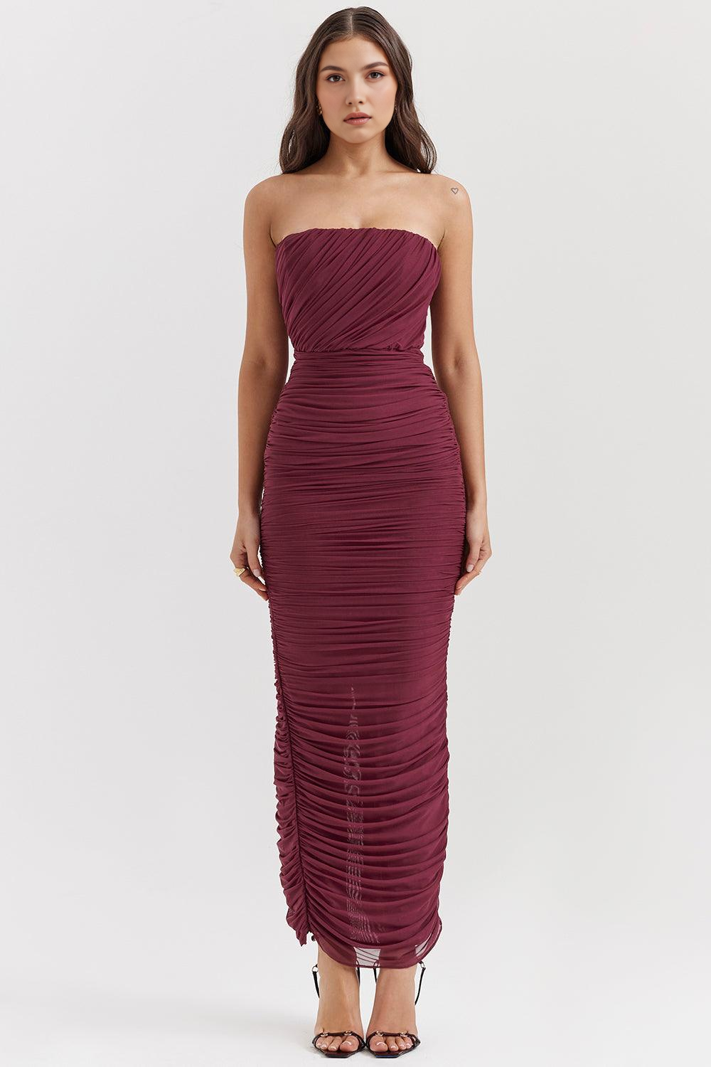 Elavita - AMARIS - Mesh Maxi Dress