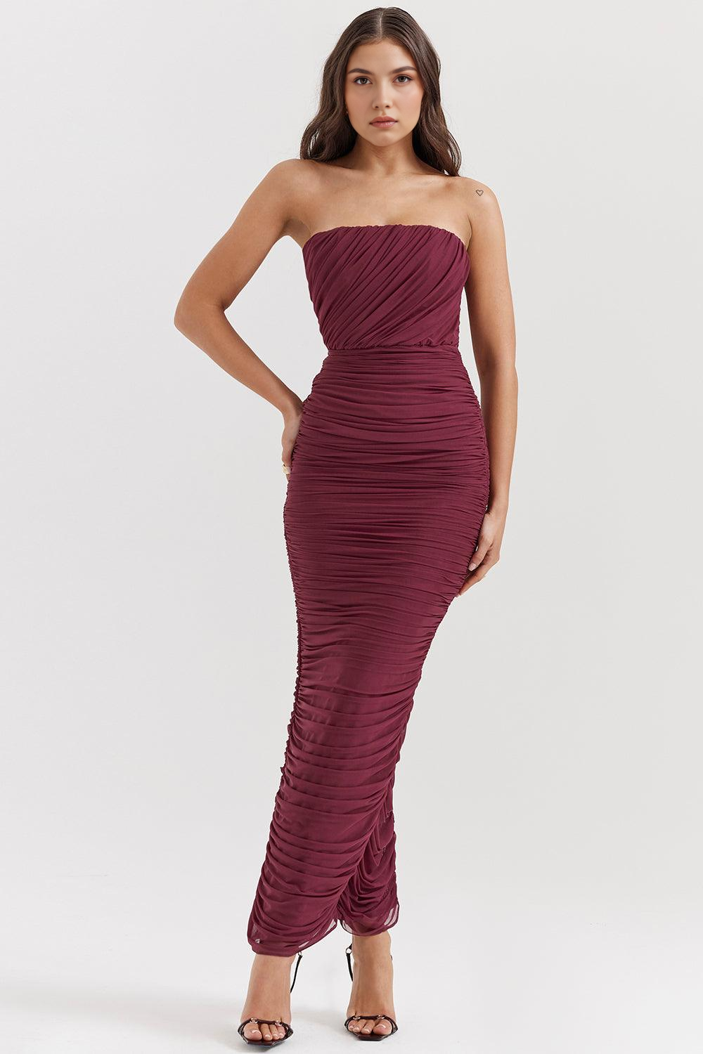 Elavita - AMARIS - Mesh Maxi Dress