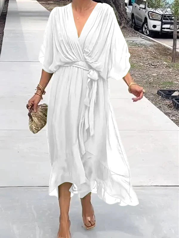 Elavita - Thyra - Elegant V-neck dress