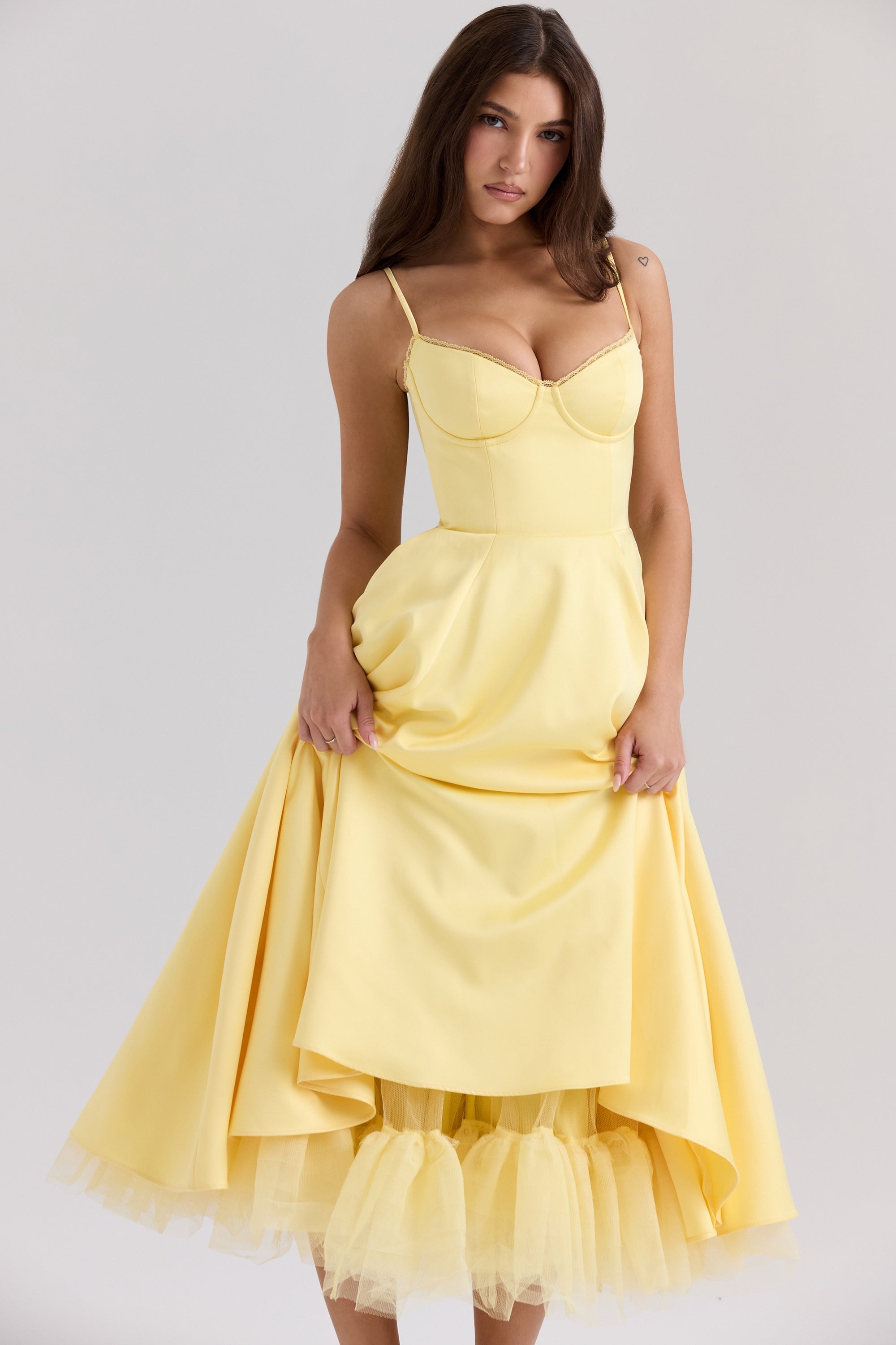 Elavita - Luce - satin midi dress