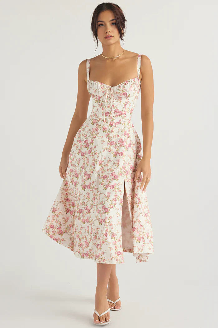 Elavita - AURORA - Midi dress with lacing