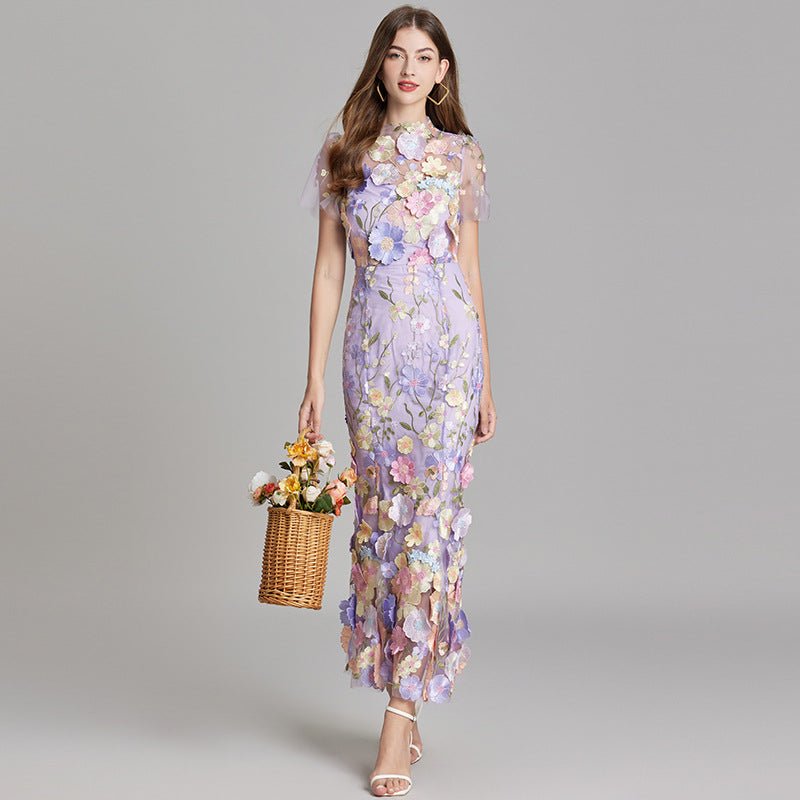 Elavita - Sophia - Elegant floral midi dress