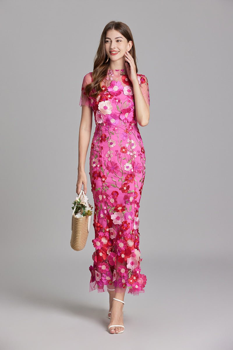 Elavita - Sophia - Elegant floral midi dress