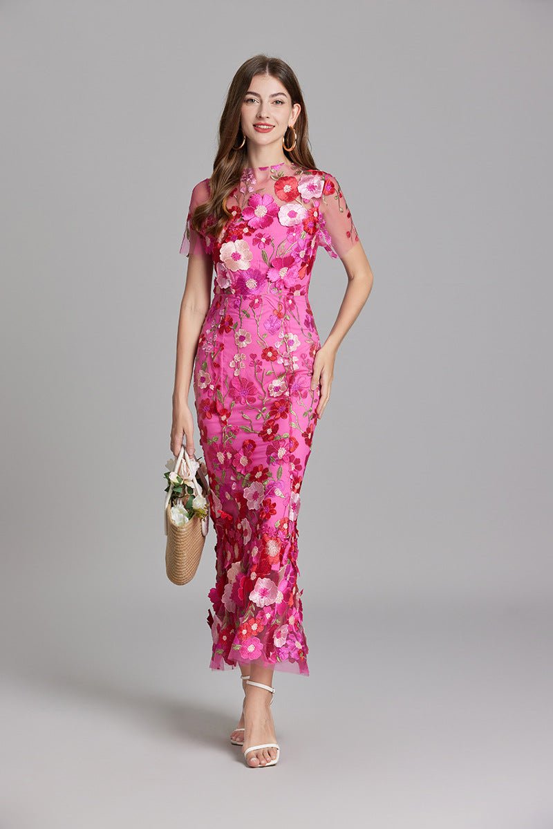 Elavita - Sophia - Elegant floral midi dress
