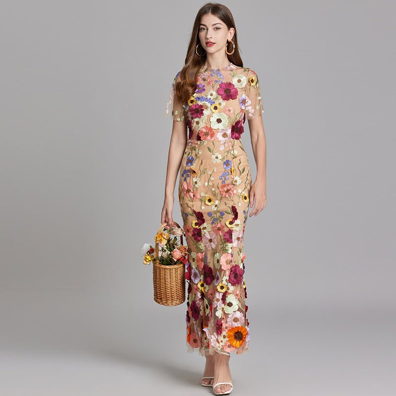 Elavita - Sophia - Elegant floral midi dress